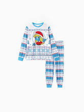 Passendes Familien-Pyjama-Set mit Weihnachtsmann-Print